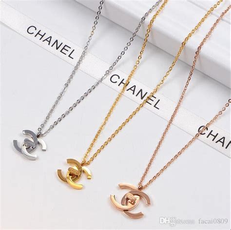 chanel necklace dhgate|cheap knock off Chanel jewelry.